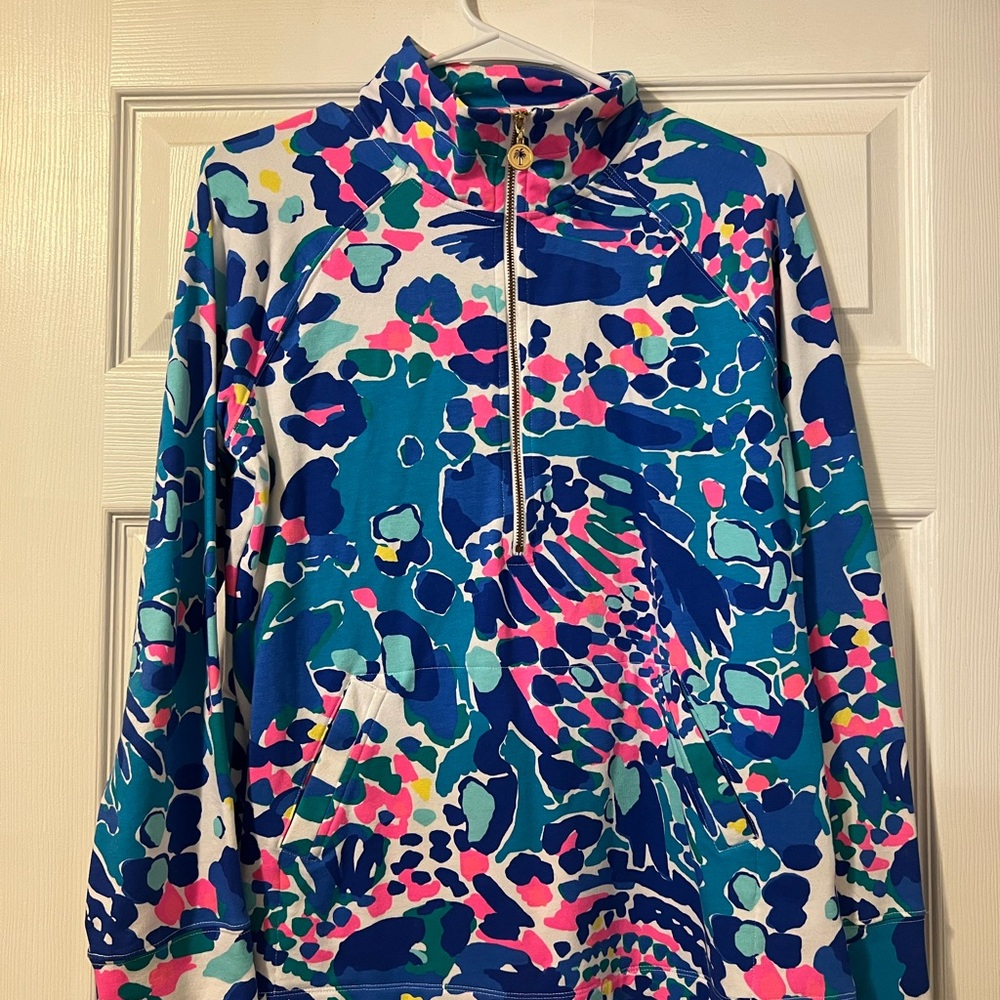 Lilly Pulitzer Multicolor Zip Pullover
